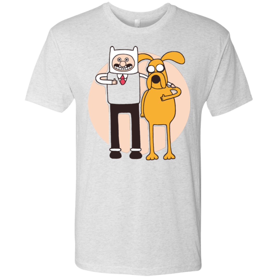 T-Shirts Heather White / Small A Grand Adventure Men's Triblend T-Shirt