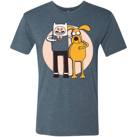 T-Shirts Indigo / Small A Grand Adventure Men's Triblend T-Shirt