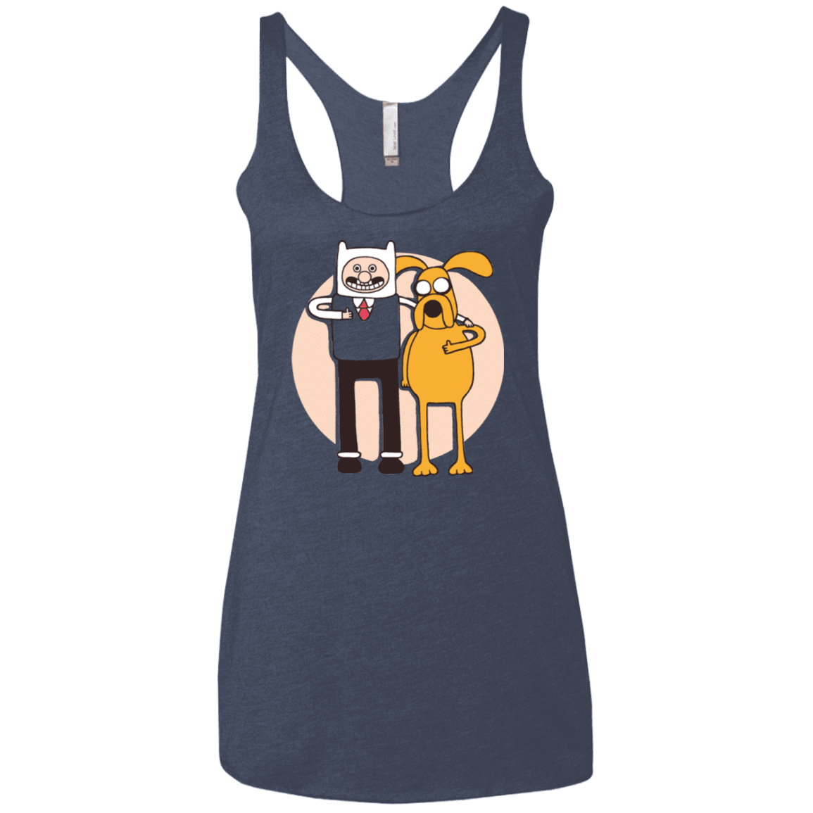 T-Shirts Vintage Navy / X-Small A Grand Adventure Women's Triblend Racerback Tank