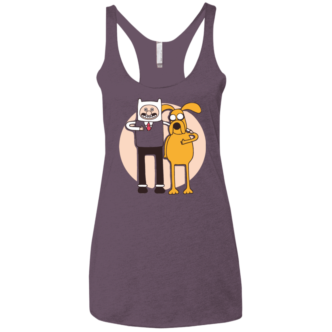 T-Shirts Vintage Purple / X-Small A Grand Adventure Women's Triblend Racerback Tank