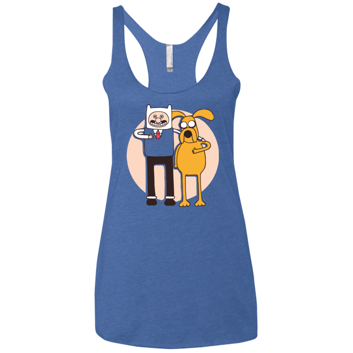 T-Shirts Vintage Royal / X-Small A Grand Adventure Women's Triblend Racerback Tank