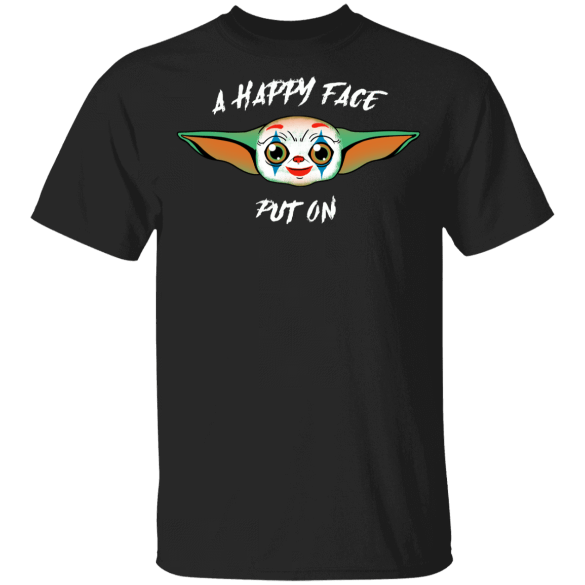 T-Shirts Black / YXS A Happy Face Youth T-Shirt