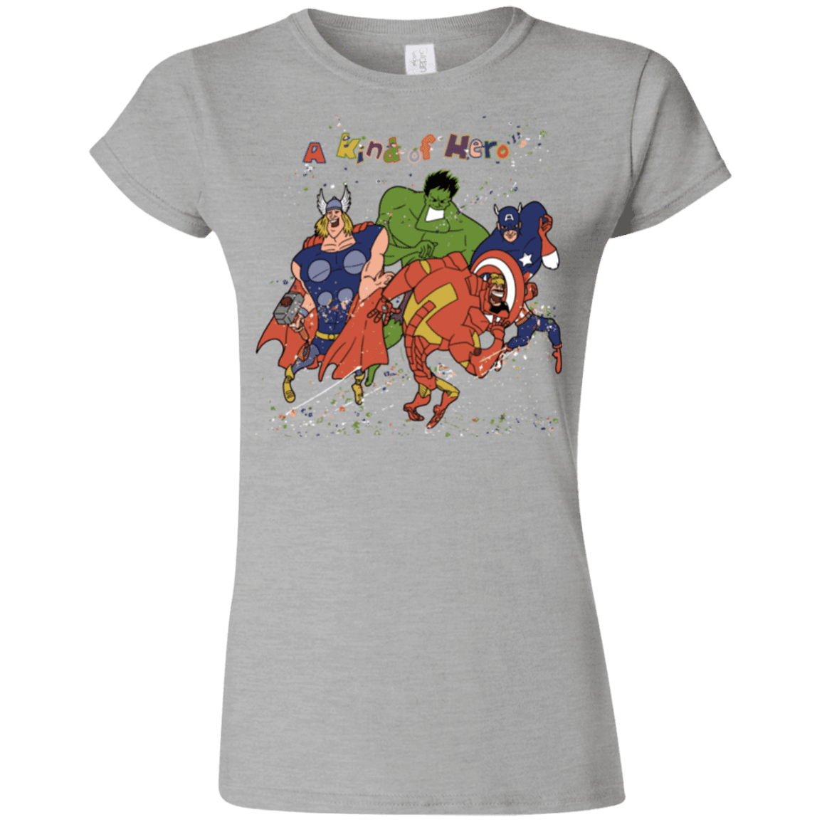 T-Shirts Sport Grey / S A kind of heroes Junior Slimmer-Fit T-Shirt