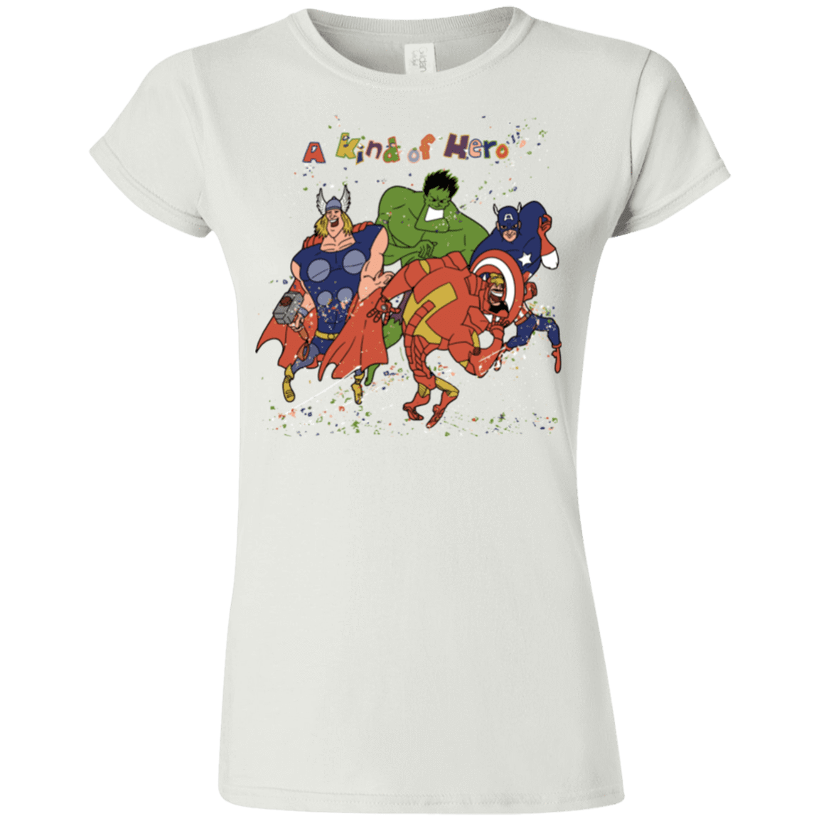 T-Shirts White / S A kind of heroes Junior Slimmer-Fit T-Shirt