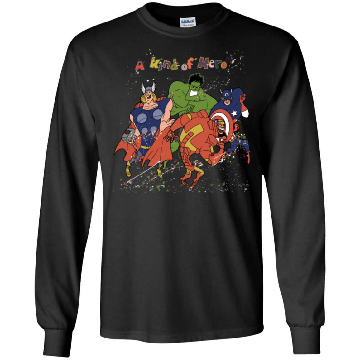 A kind of heroes Men's Long Sleeve T-Shirt