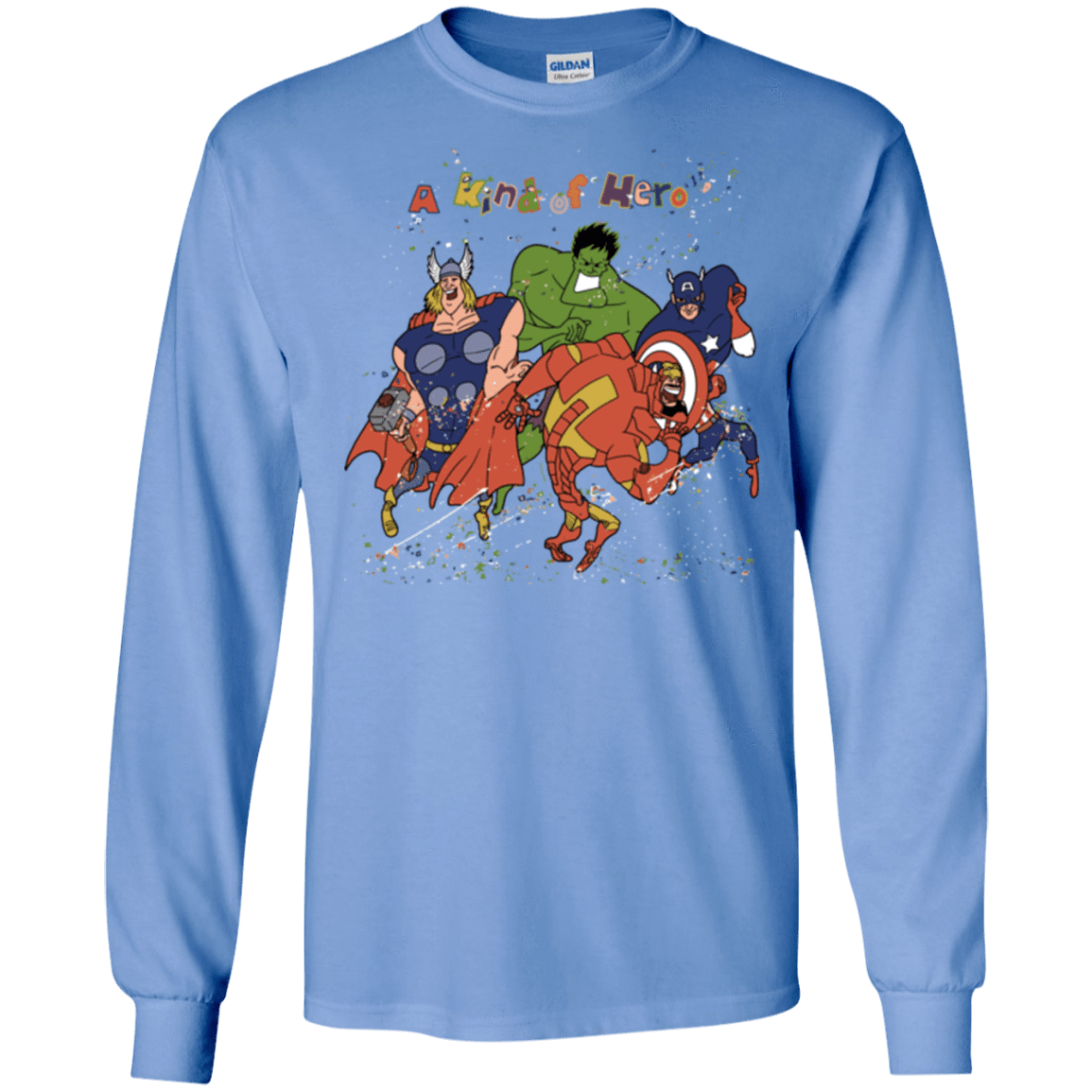 A kind of heroes Men's Long Sleeve T-Shirt