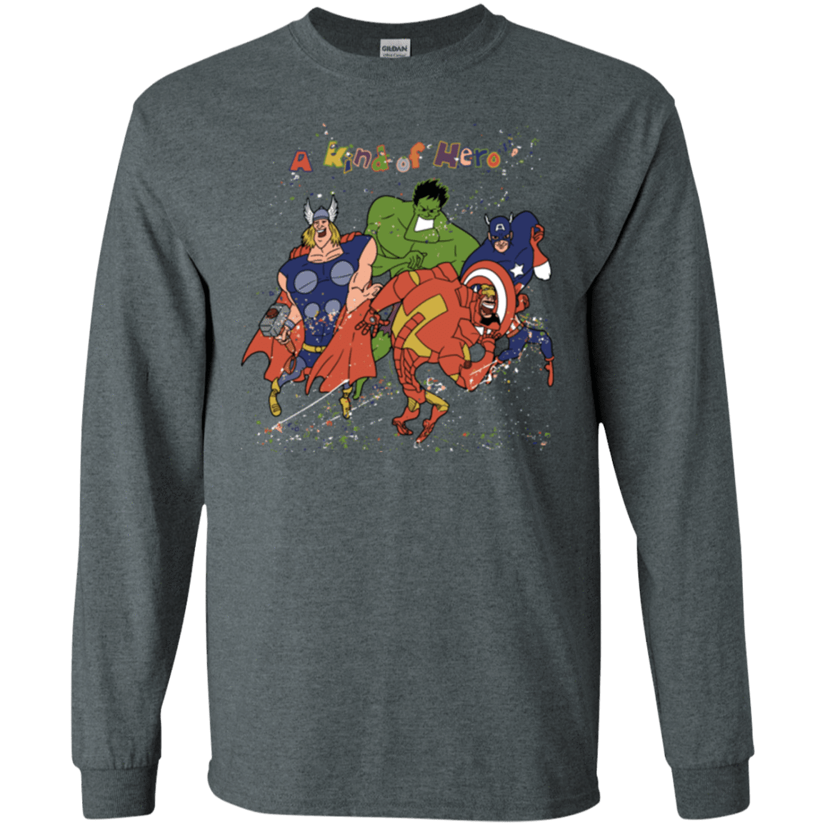 A kind of heroes Men's Long Sleeve T-Shirt