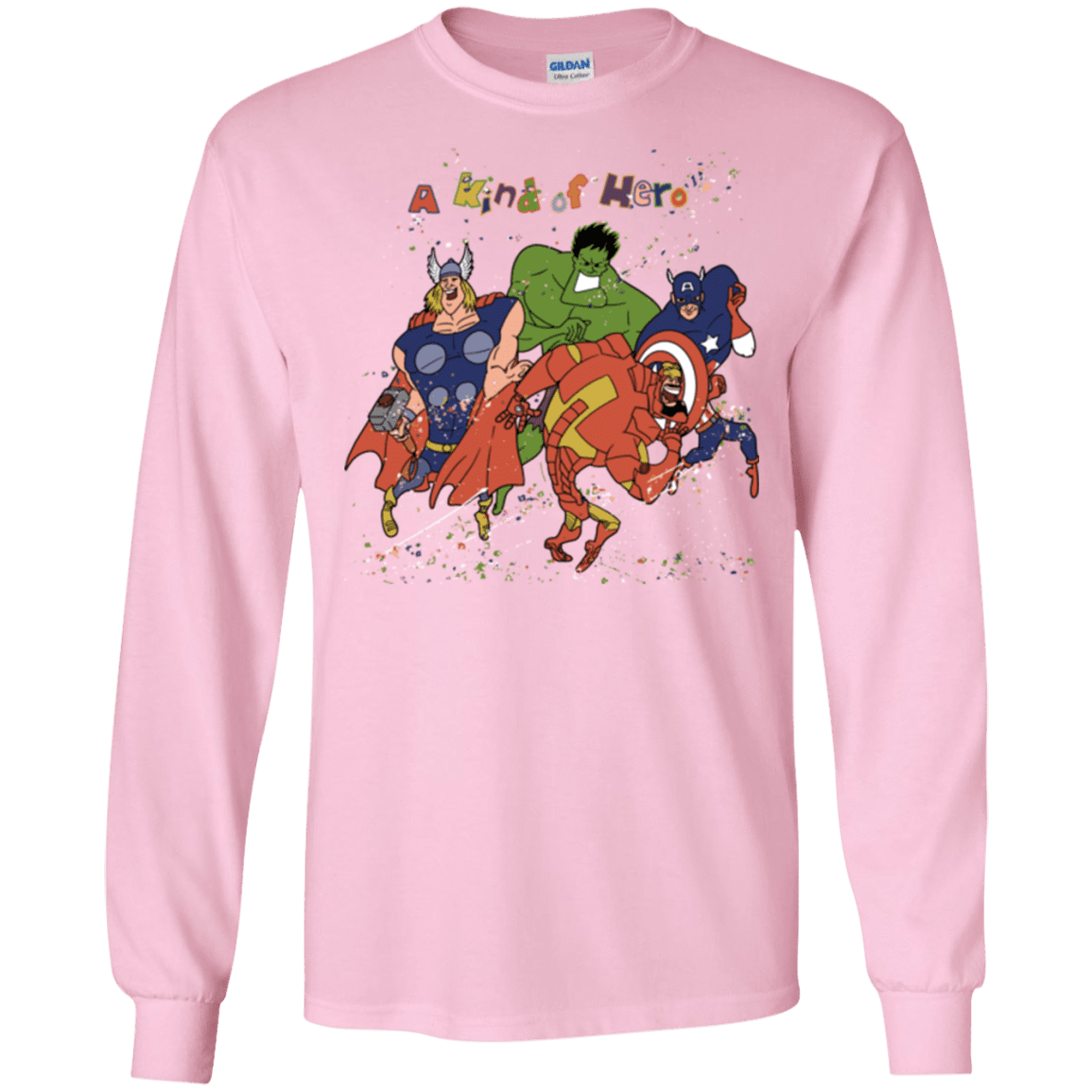 A kind of heroes Men's Long Sleeve T-Shirt