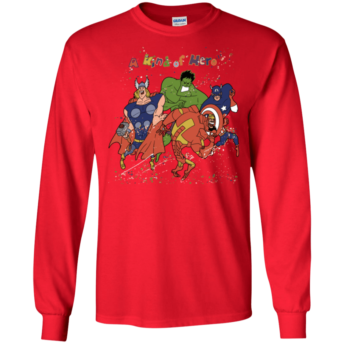 A kind of heroes Men's Long Sleeve T-Shirt