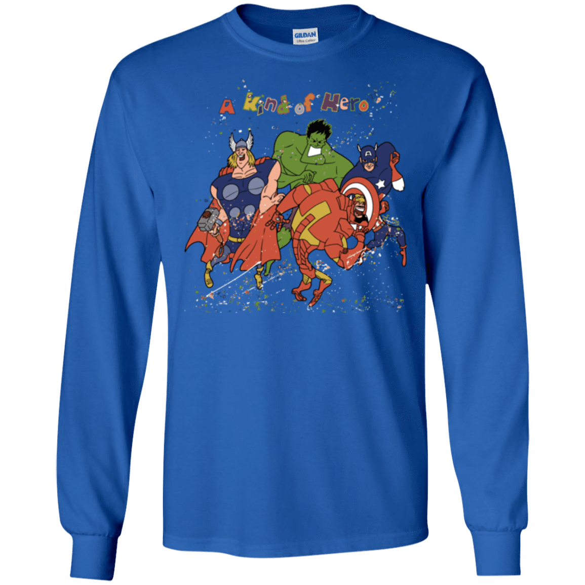 A kind of heroes Men's Long Sleeve T-Shirt