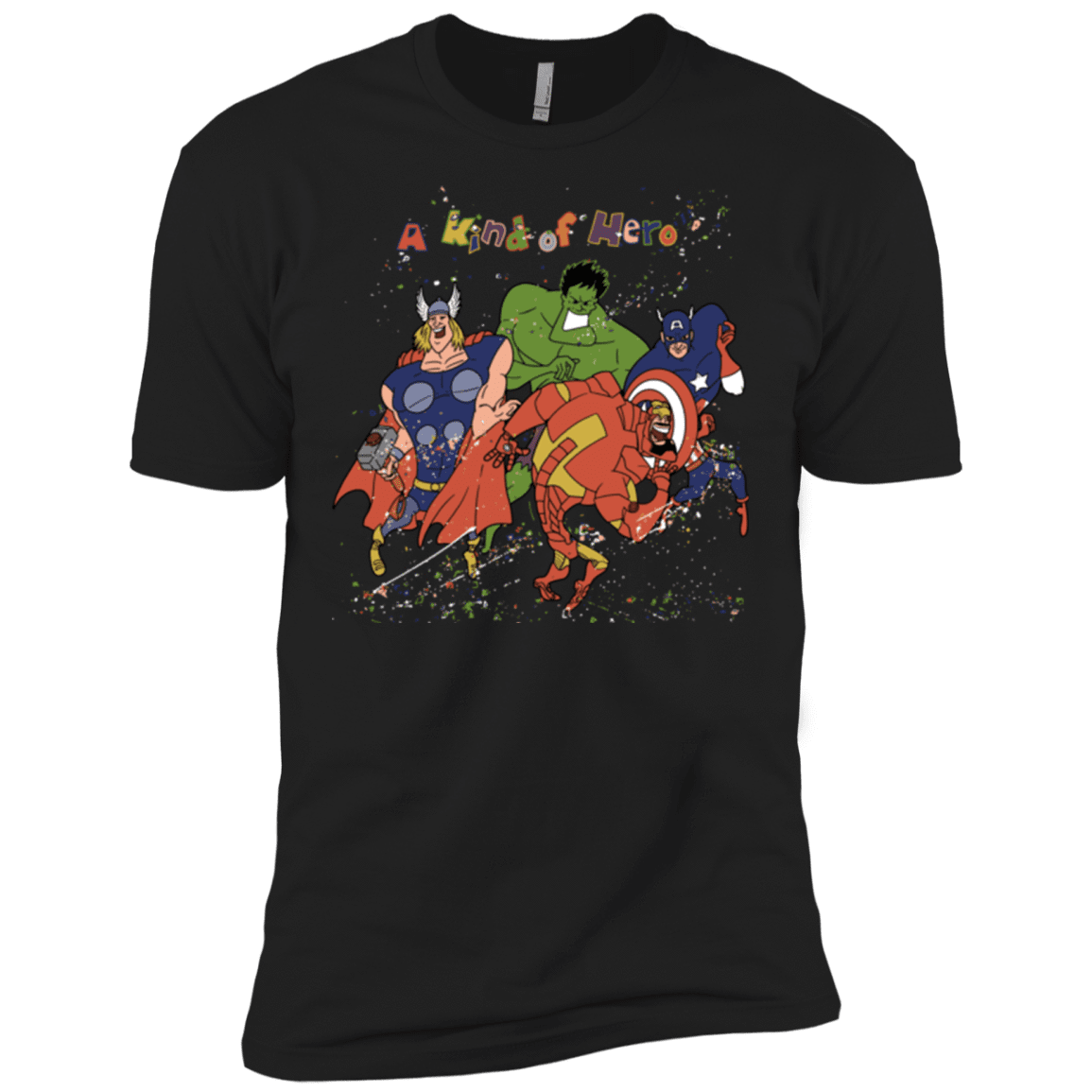 T-Shirts Black / X-Small A kind of heroes Men's Premium T-Shirt