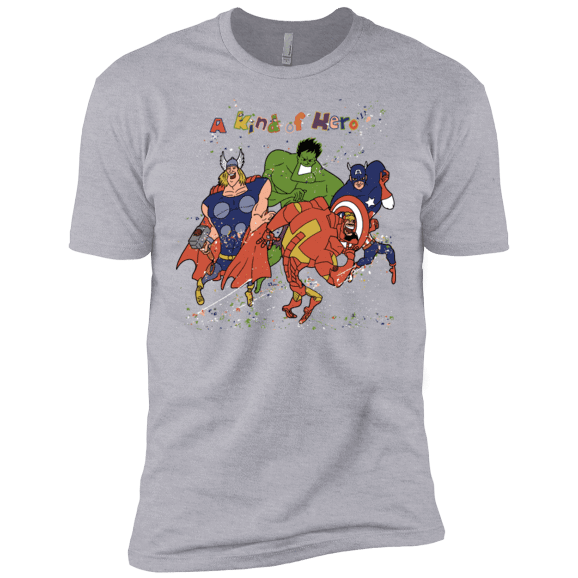 T-Shirts Heather Grey / X-Small A kind of heroes Men's Premium T-Shirt
