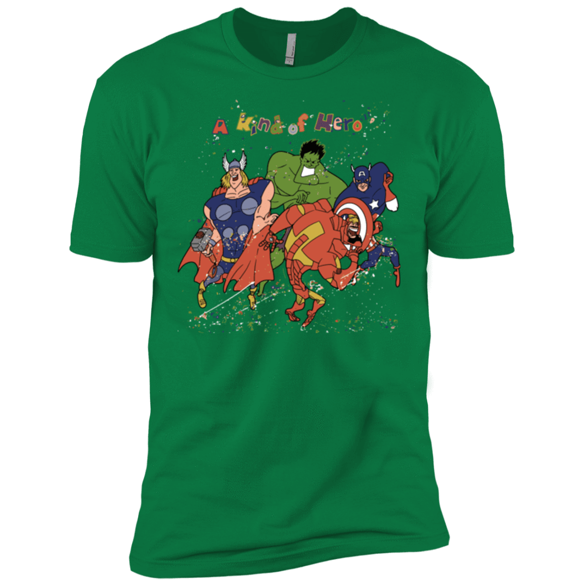 T-Shirts Kelly Green / X-Small A kind of heroes Men's Premium T-Shirt