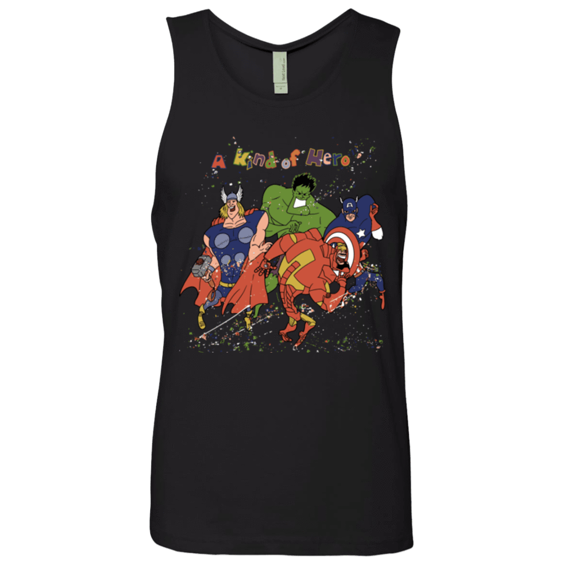 T-Shirts Black / S A kind of heroes Men's Premium Tank Top