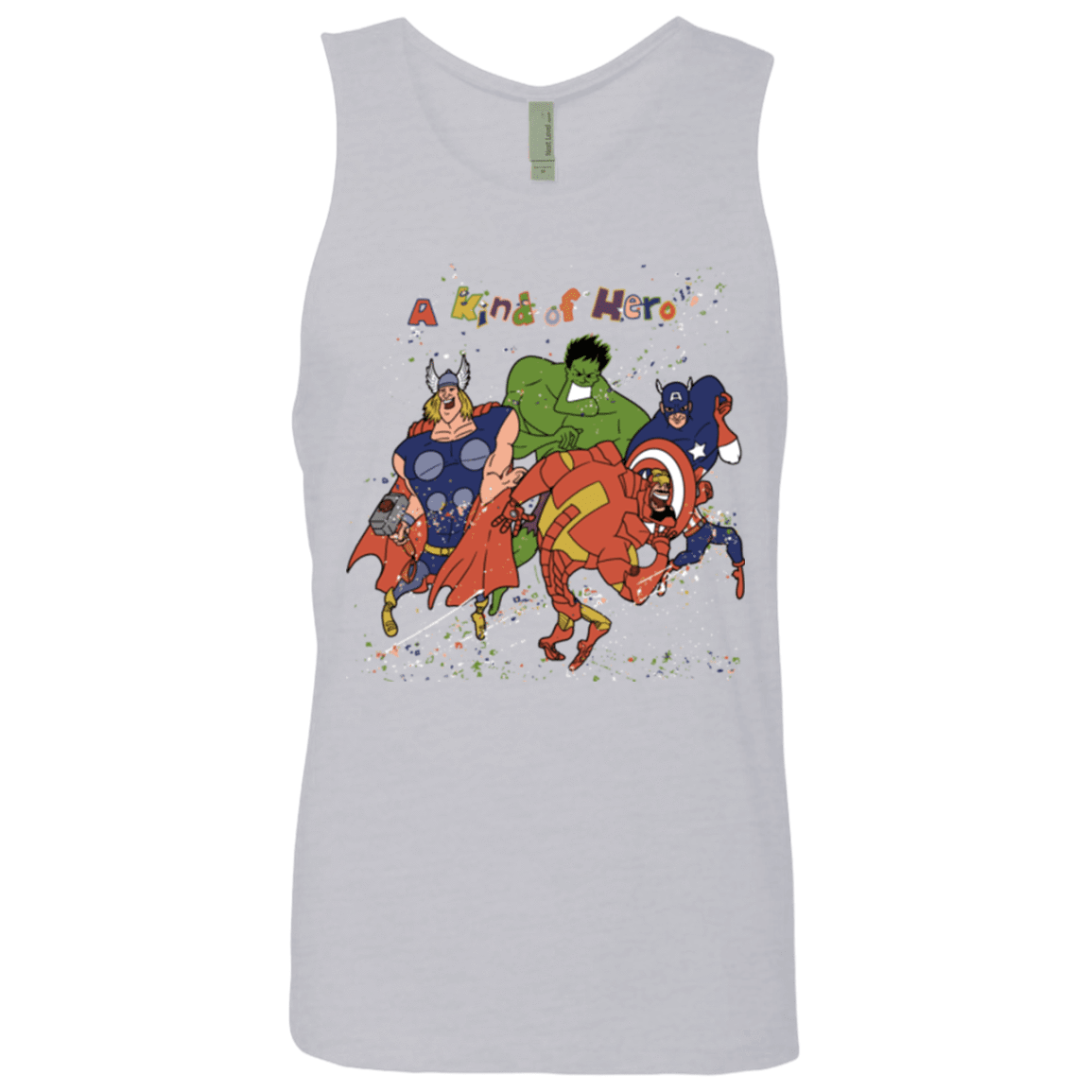 T-Shirts Heather Grey / S A kind of heroes Men's Premium Tank Top