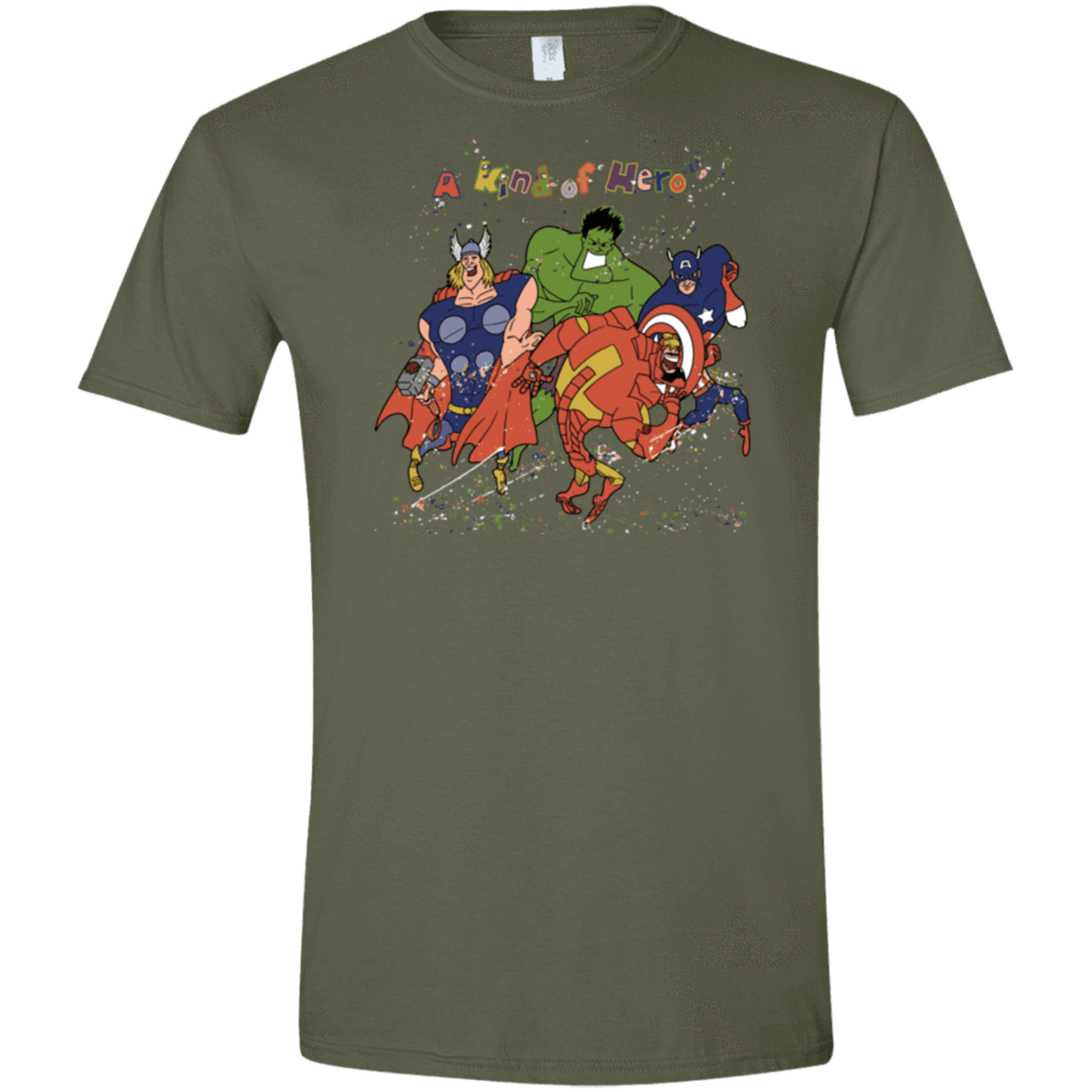 A kind of heroes Men's Semi-Fitted Softstyle