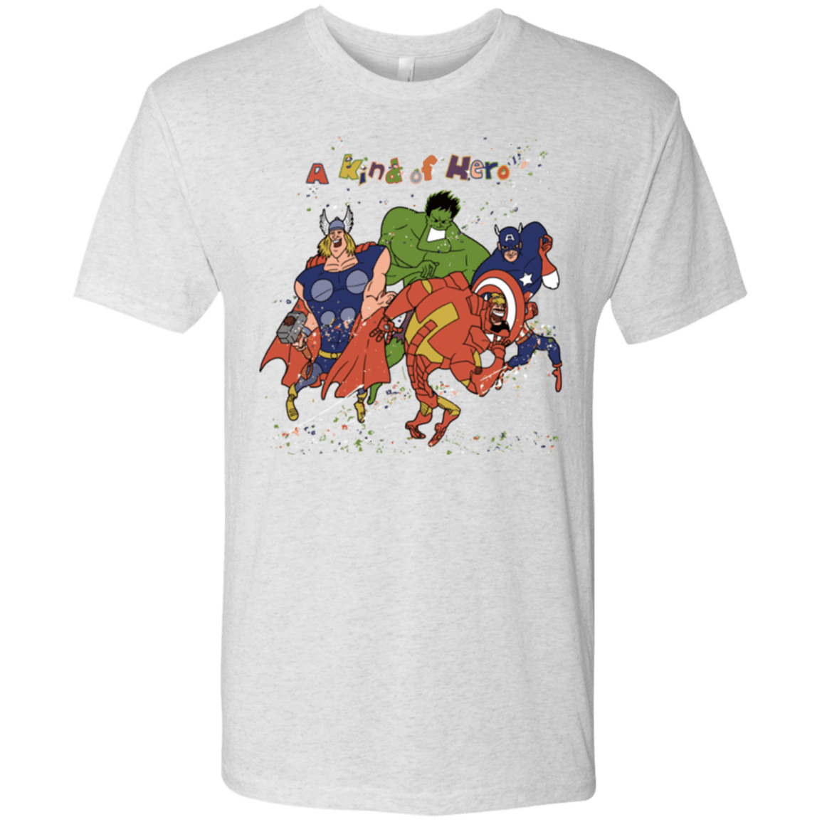 T-Shirts Heather White / S A kind of heroes Men's Triblend T-Shirt