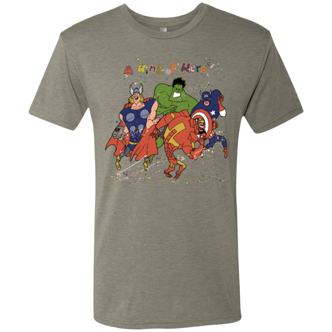 T-Shirts Venetian Grey / S A kind of heroes Men's Triblend T-Shirt