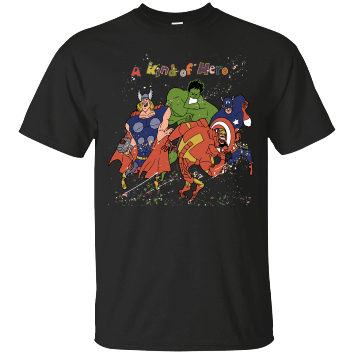 T-Shirts Black / S A kind of heroes T-Shirt