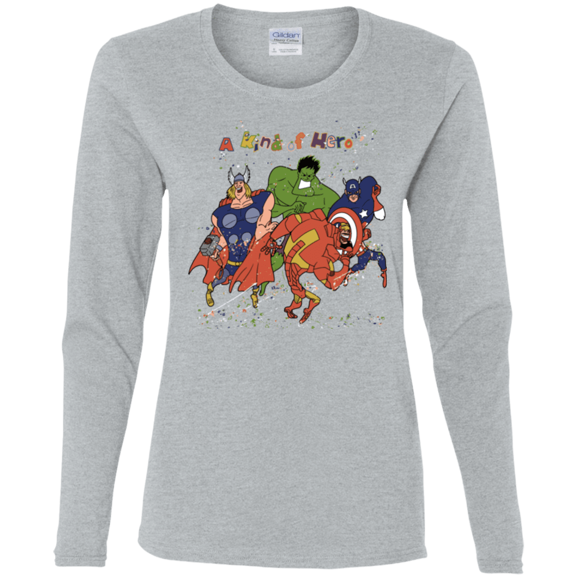 T-Shirts Sport Grey / S A kind of heroes Women's Long Sleeve T-Shirt