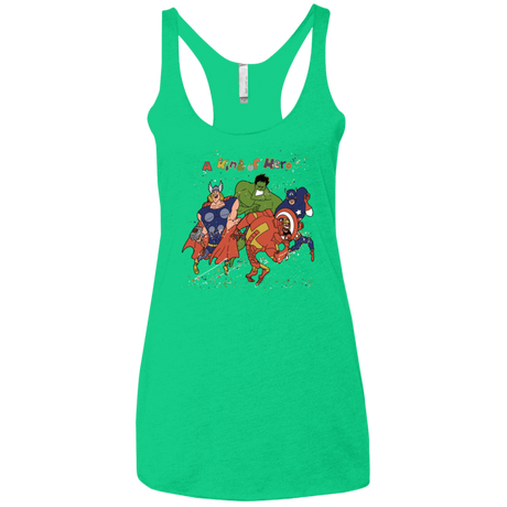 T-Shirts Envy / X-Small A kind of heroes Women's Triblend Racerback Tank