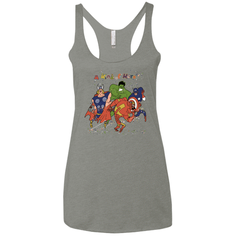 T-Shirts Venetian Grey / X-Small A kind of heroes Women's Triblend Racerback Tank