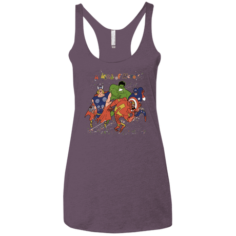T-Shirts Vintage Purple / X-Small A kind of heroes Women's Triblend Racerback Tank