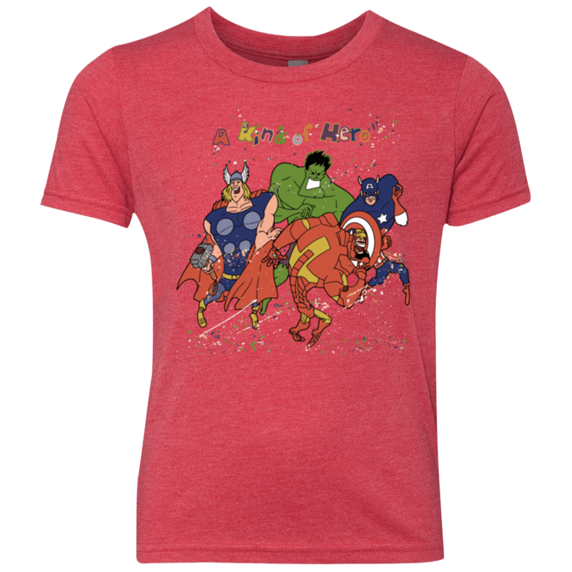 A kind of heroes Youth Triblend T-Shirt