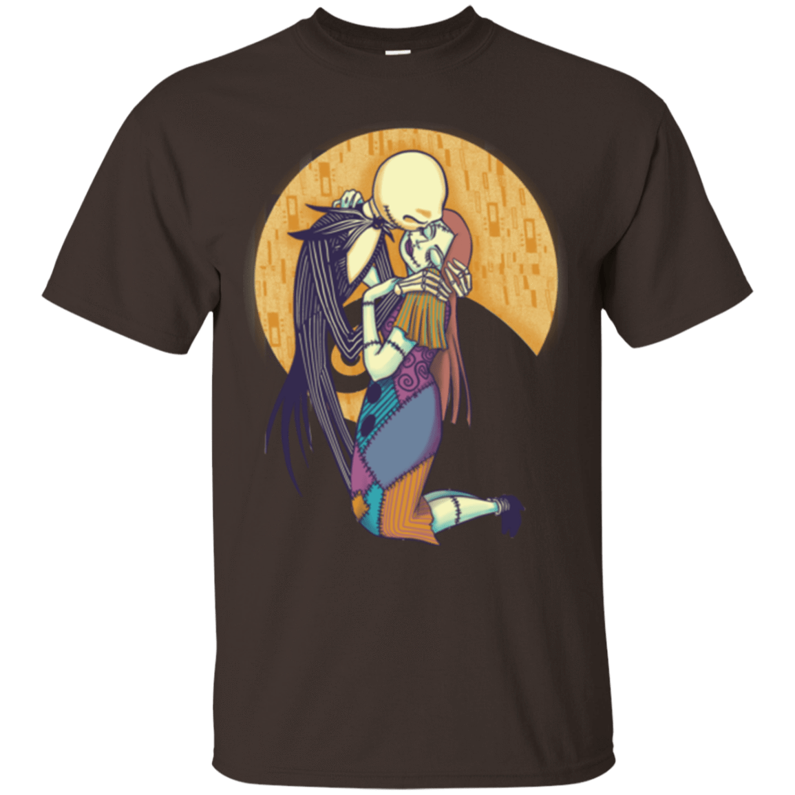 T-Shirts Dark Chocolate / Small A Kiss Before Christmas T-Shirt