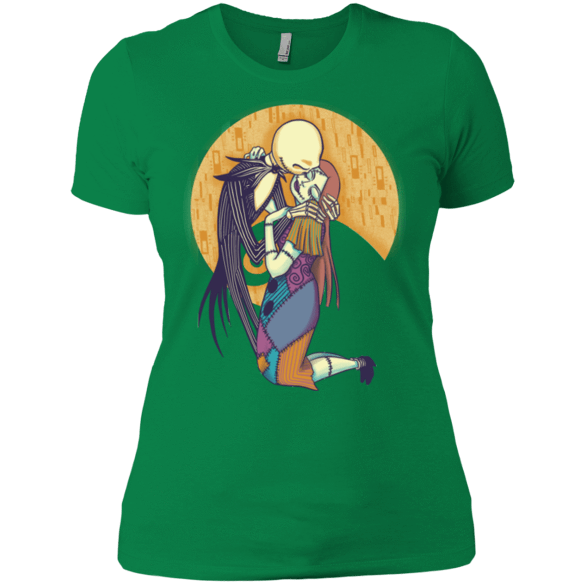 T-Shirts Kelly Green / X-Small A Kiss Before Christmas Women's Premium T-Shirt