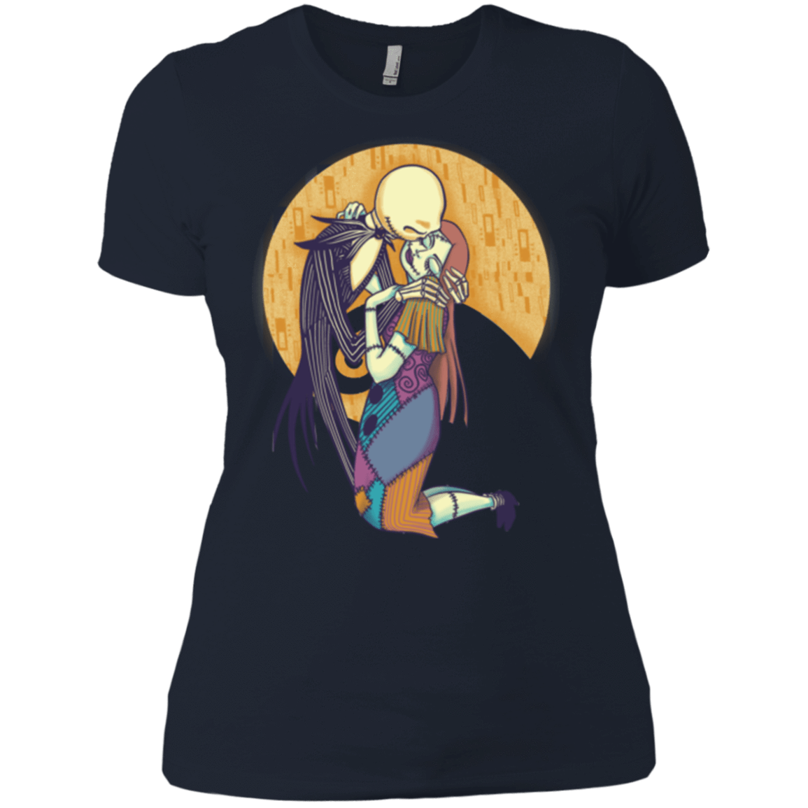 T-Shirts Midnight Navy / X-Small A Kiss Before Christmas Women's Premium T-Shirt