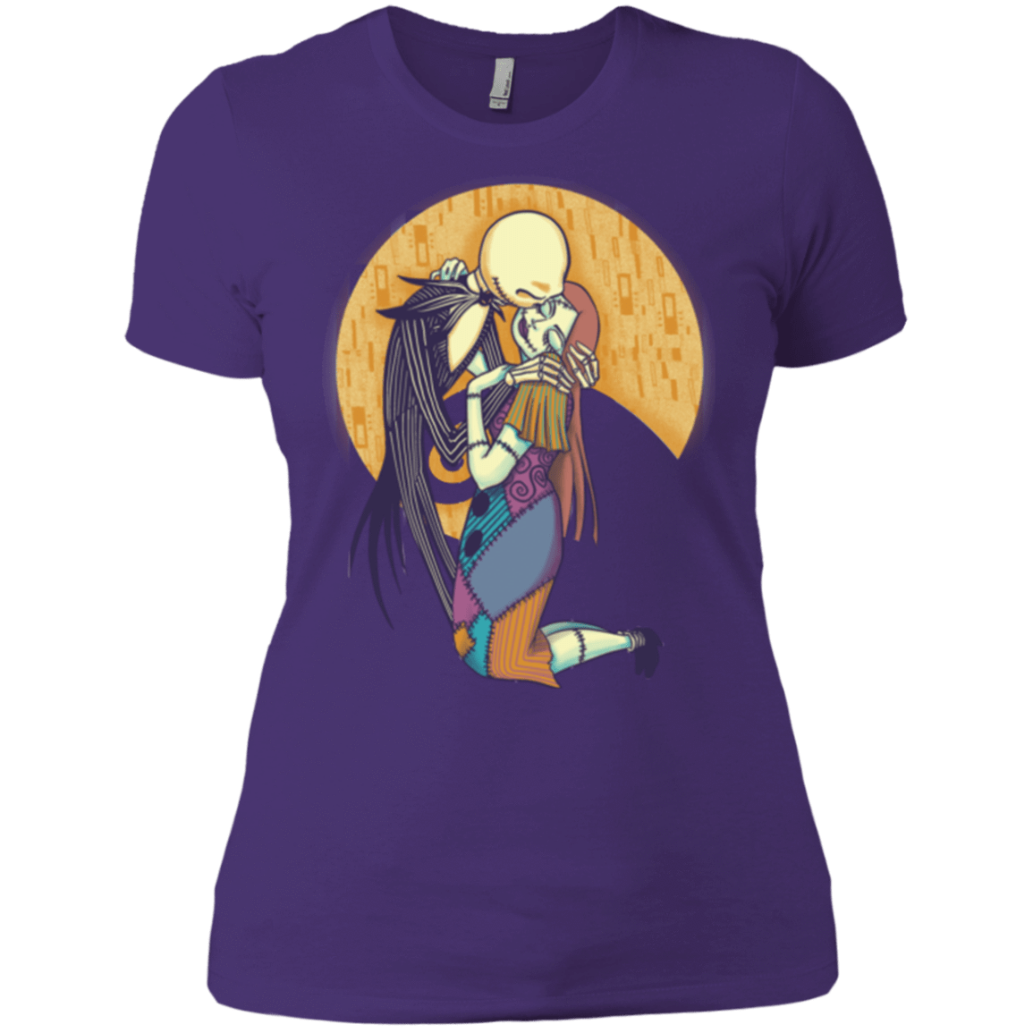 T-Shirts Purple / X-Small A Kiss Before Christmas Women's Premium T-Shirt