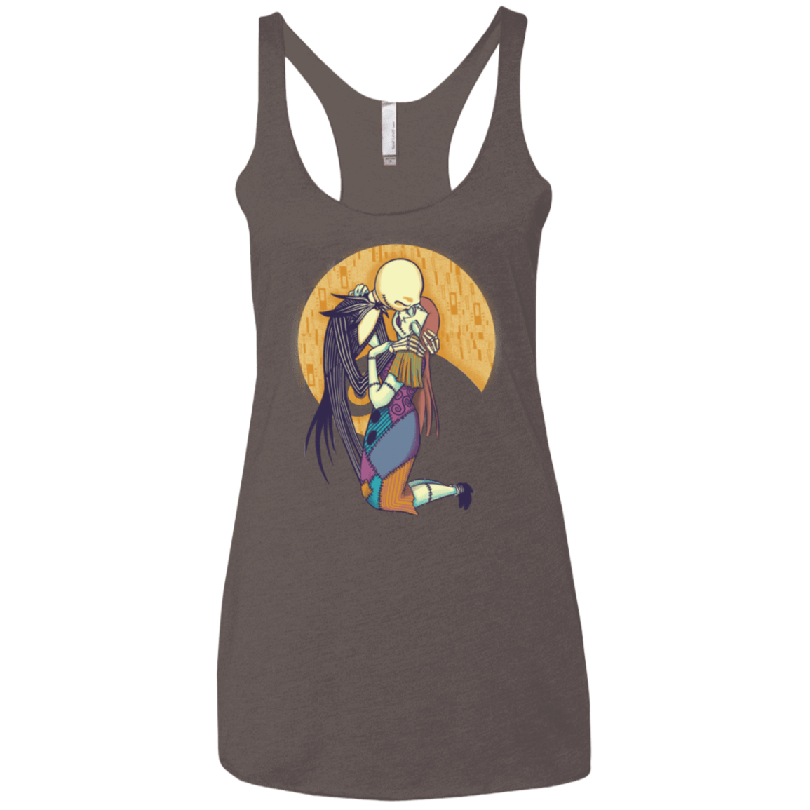 T-Shirts Macchiato / X-Small A Kiss Before Christmas Women's Triblend Racerback Tank
