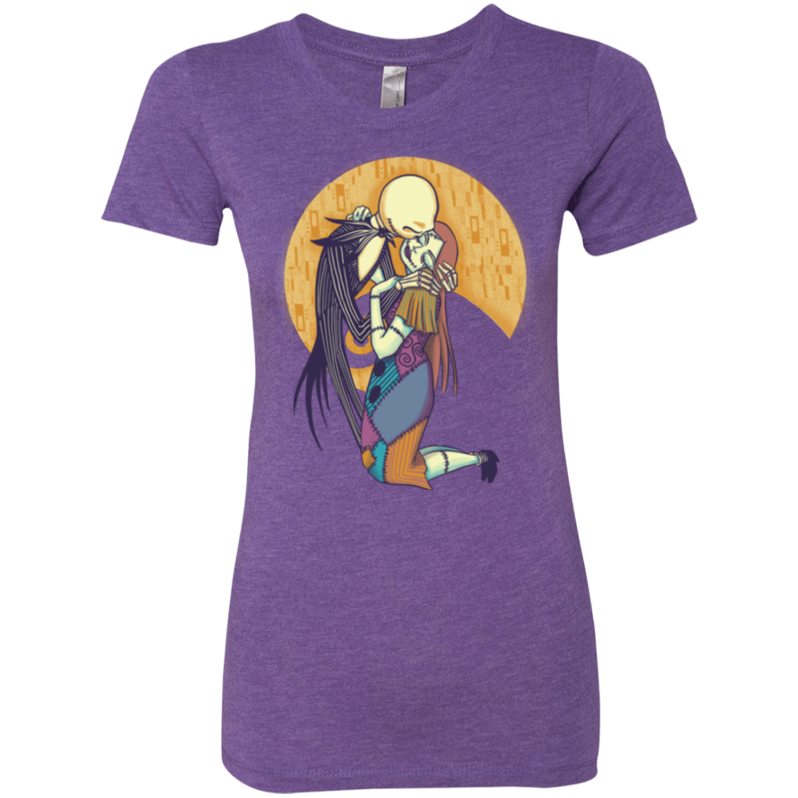 T-Shirts Purple Rush / Small A Kiss Before Christmas Women's Triblend T-Shirt