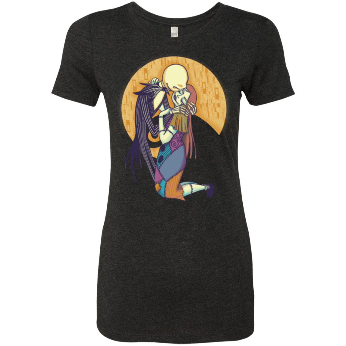 T-Shirts Vintage Black / Small A Kiss Before Christmas Women's Triblend T-Shirt