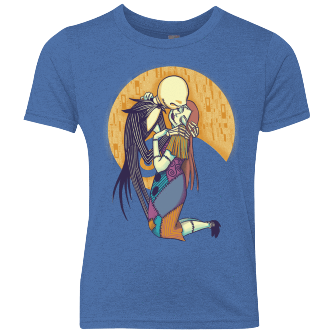 T-Shirts Vintage Royal / YXS A Kiss Before Christmas Youth Triblend T-Shirt