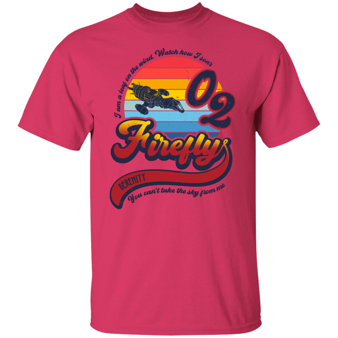 T-Shirts Heliconia / S A Leaf on the Wind T-Shirt