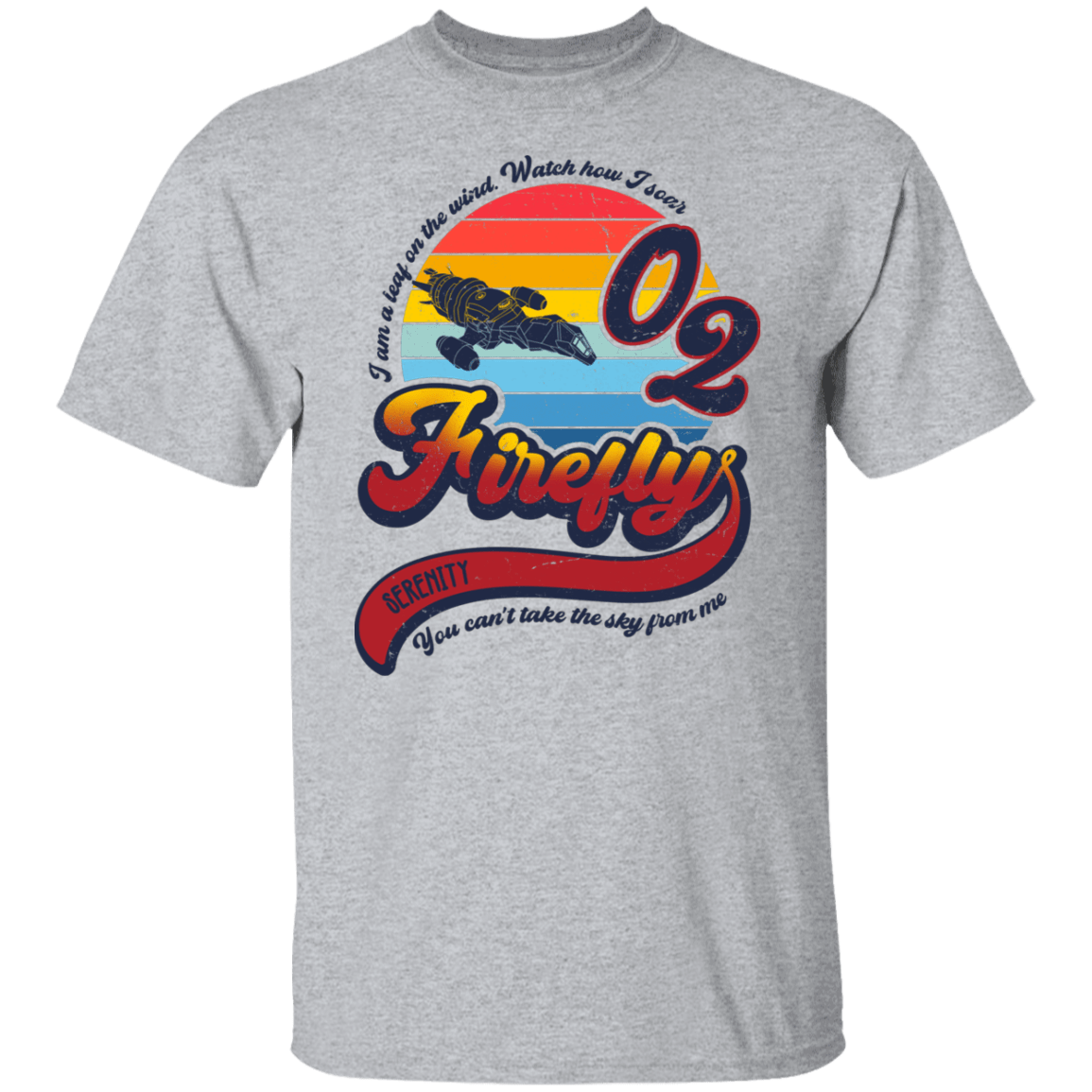 T-Shirts Sport Grey / S A Leaf on the Wind T-Shirt