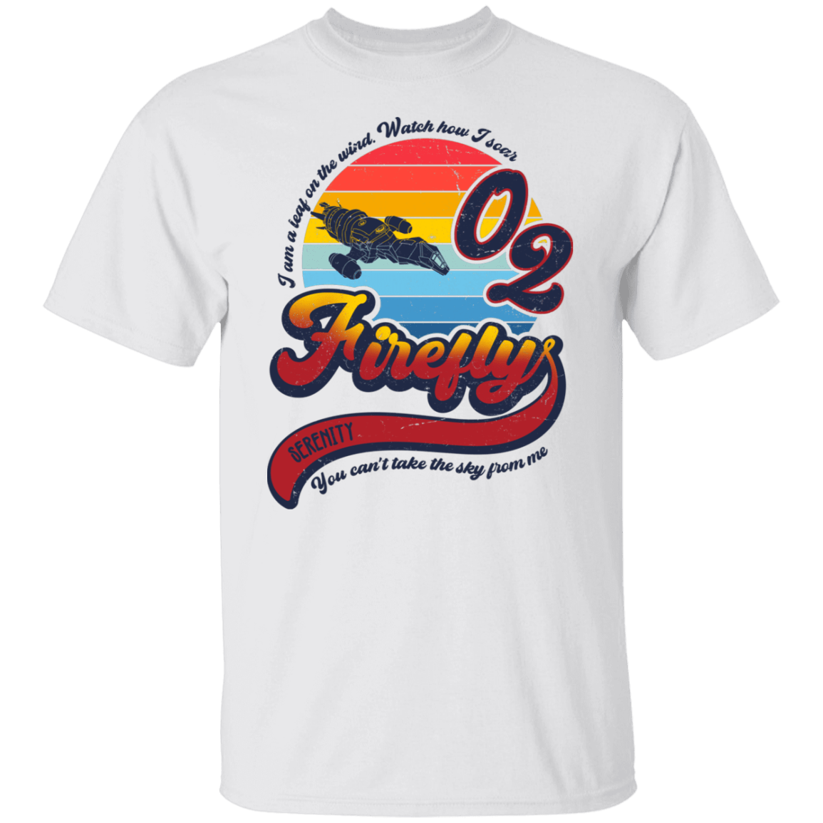 T-Shirts White / S A Leaf on the Wind T-Shirt