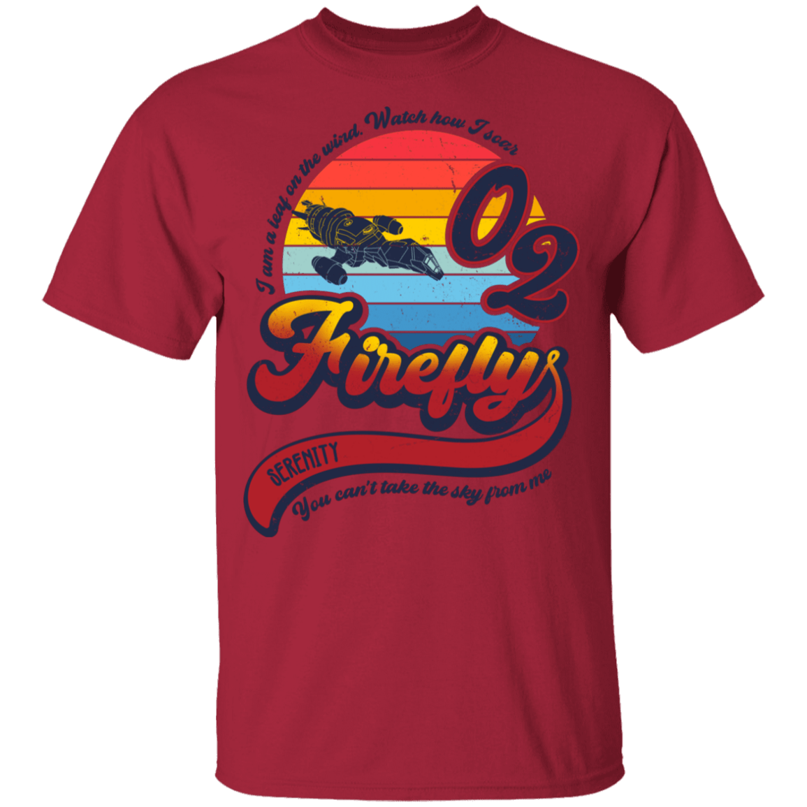 T-Shirts Cardinal / YXS A Leaf on the Wind Youth T-Shirt