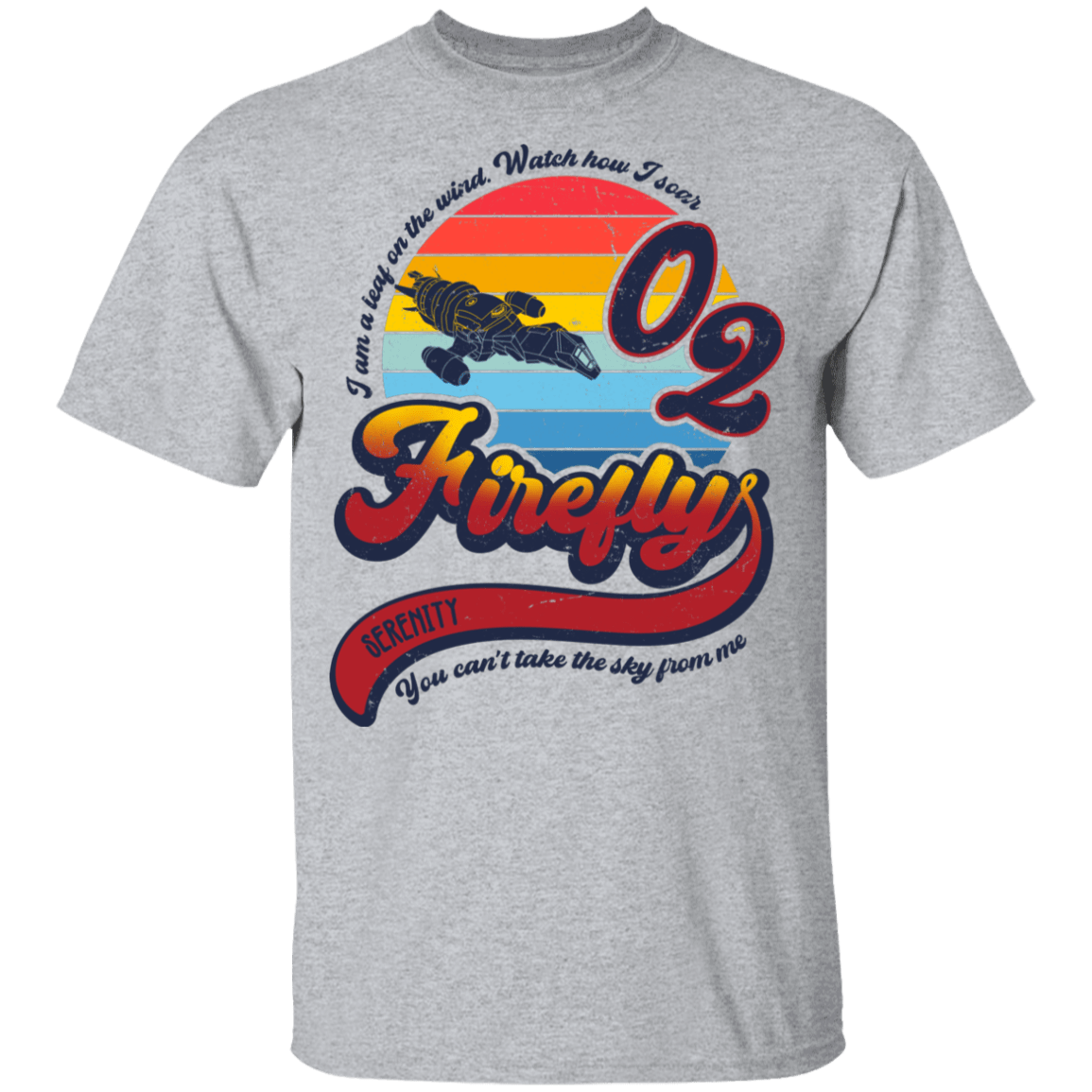 T-Shirts Sport Grey / YXS A Leaf on the Wind Youth T-Shirt