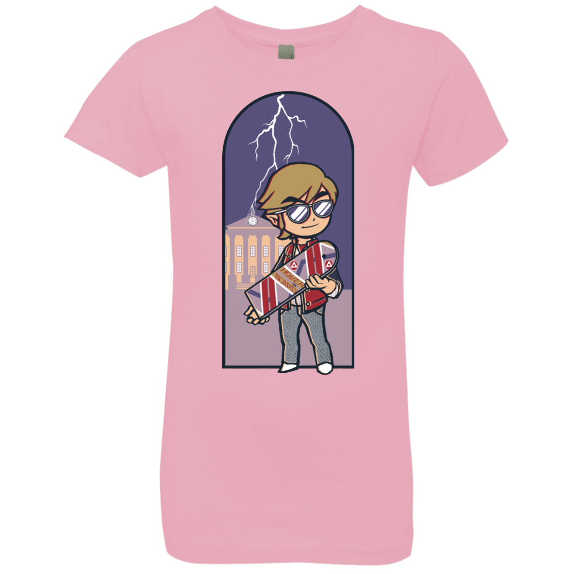 T-Shirts Light Pink / YXS A Link to The Future Girls Premium T-Shirt