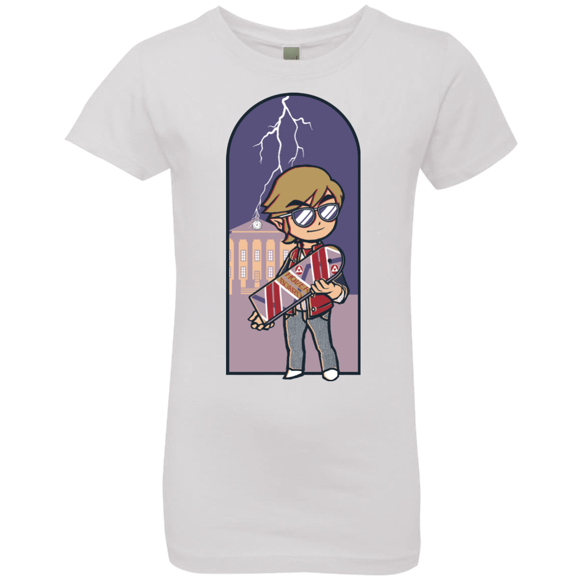 T-Shirts White / YXS A Link to The Future Girls Premium T-Shirt