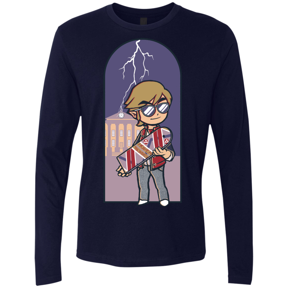 T-Shirts Midnight Navy / Small A Link to The Future Men's Premium Long Sleeve