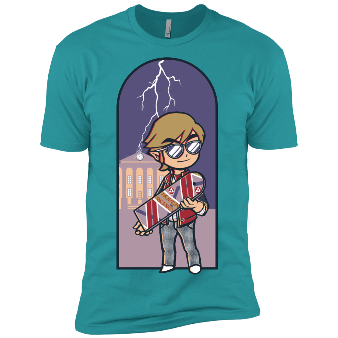 T-Shirts Tahiti Blue / X-Small A Link to The Future Men's Premium T-Shirt