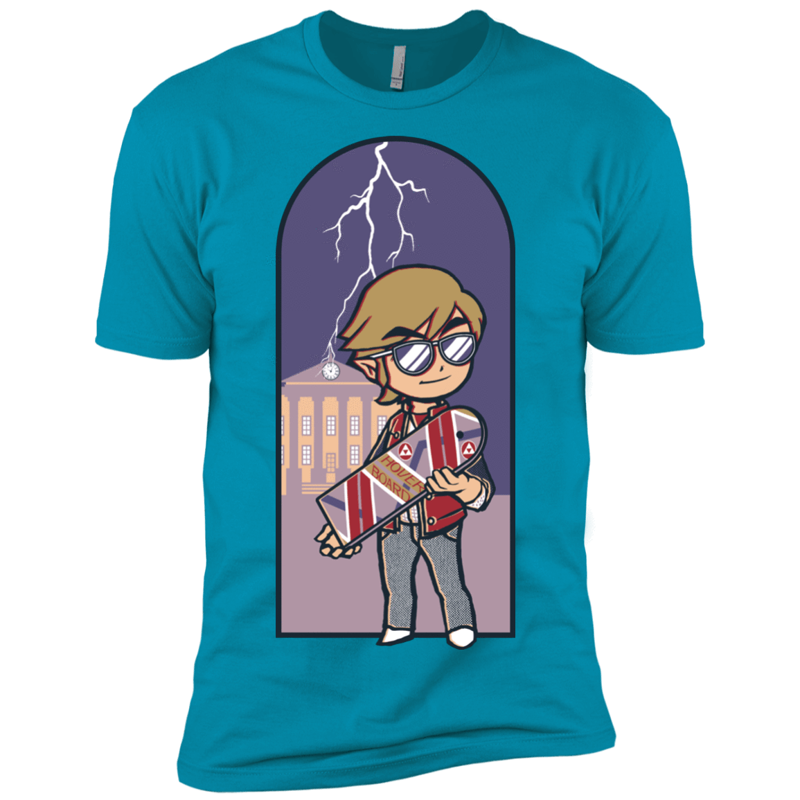 T-Shirts Turquoise / X-Small A Link to The Future Men's Premium T-Shirt