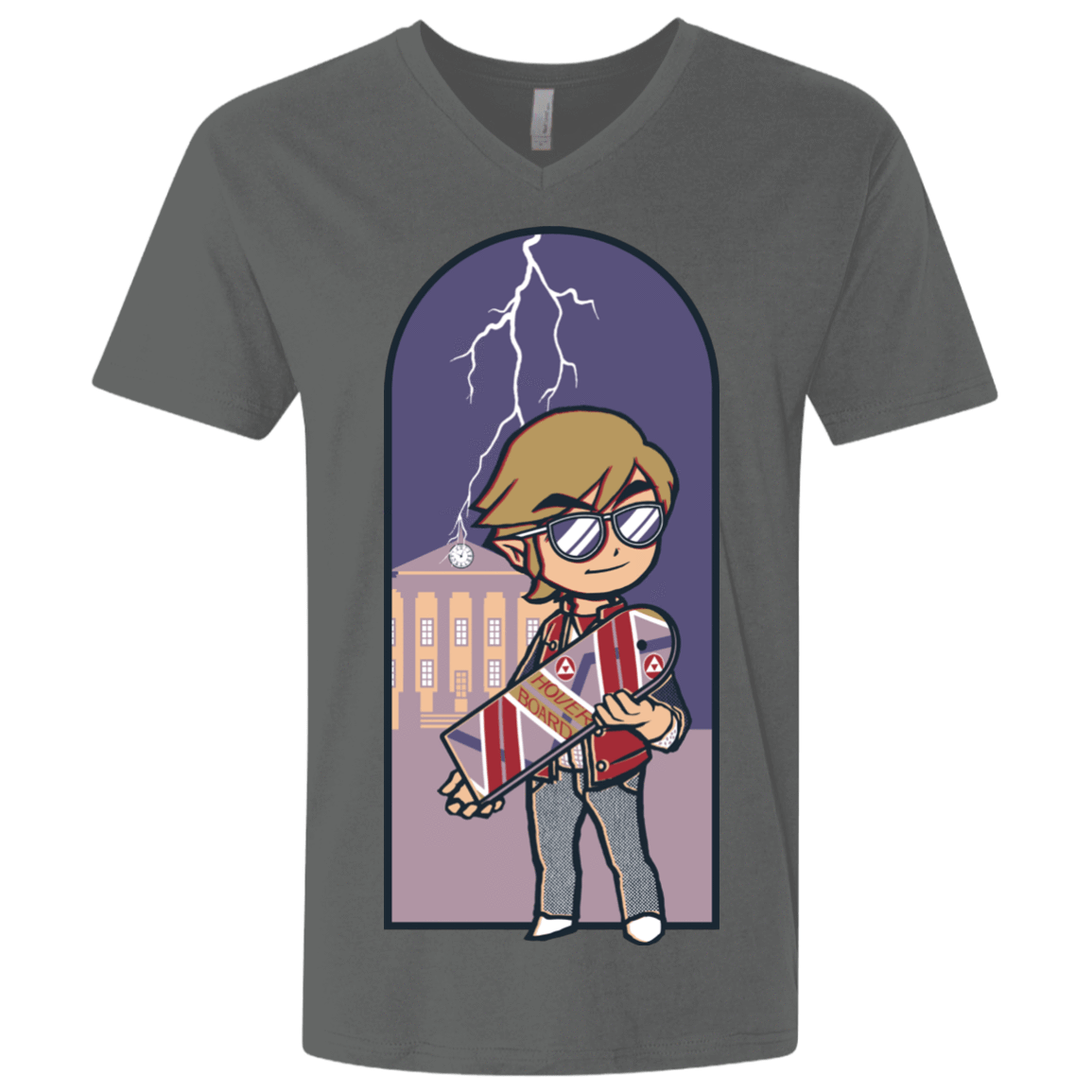 T-Shirts Heavy Metal / X-Small A Link to The Future Men's Premium V-Neck