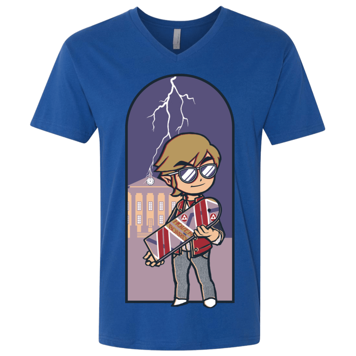 T-Shirts Royal / X-Small A Link to The Future Men's Premium V-Neck