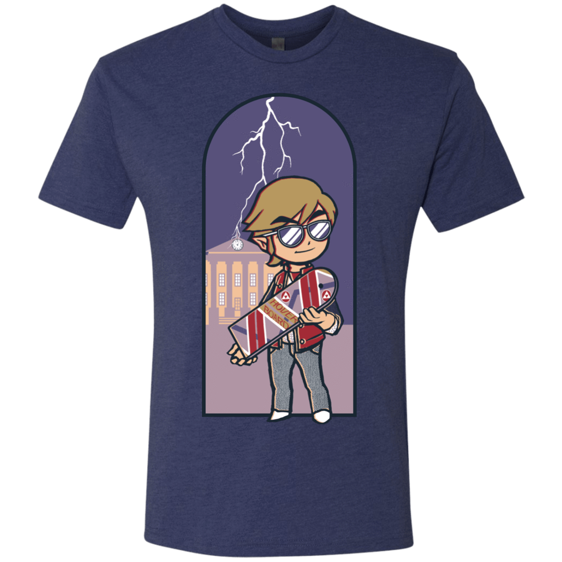 T-Shirts Vintage Navy / Small A Link to The Future Men's Triblend T-Shirt