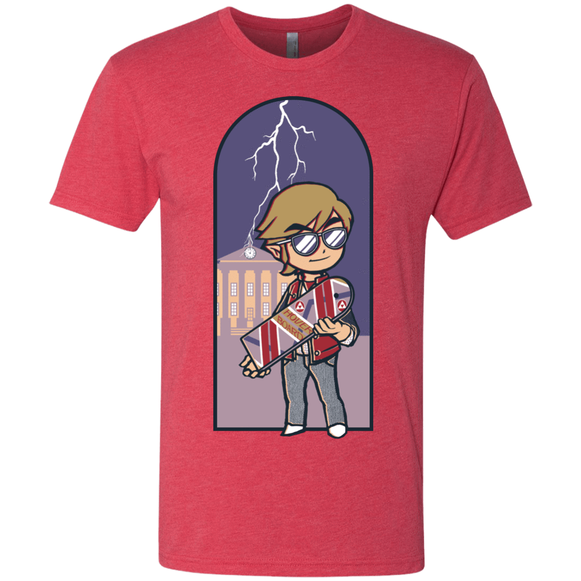 T-Shirts Vintage Red / Small A Link to The Future Men's Triblend T-Shirt